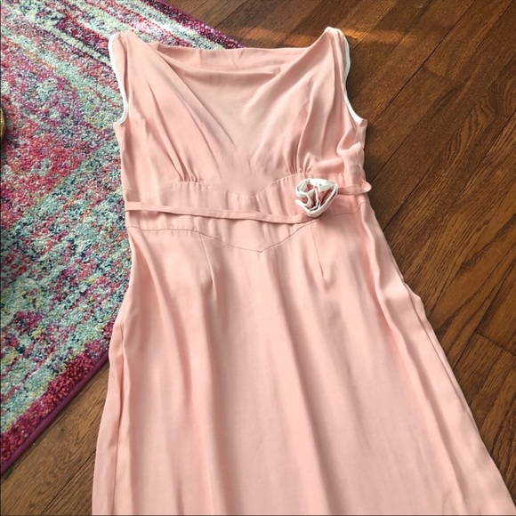 Stop staring pink and white ruffle pinup dress - Picture 3 of 7